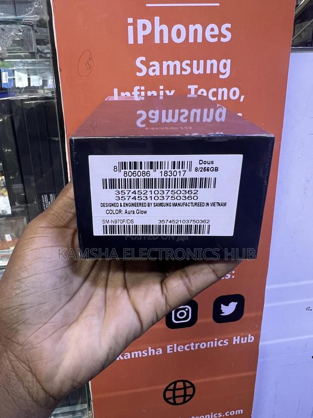 New Samsung Galaxy Note 10 5G 256 GB Silver - thumbnail 2