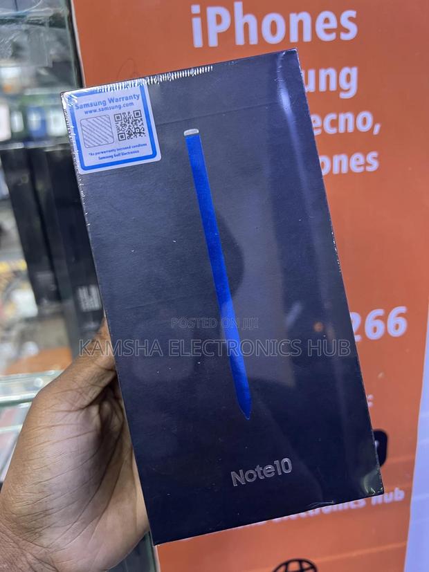 New Samsung Galaxy Note 10 5G 256 GB Silver - main view