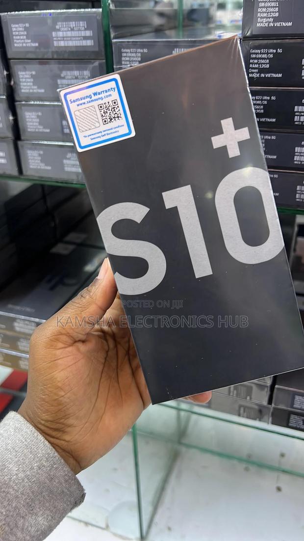 New Samsung Galaxy S10 Plus 128 GB White - main view