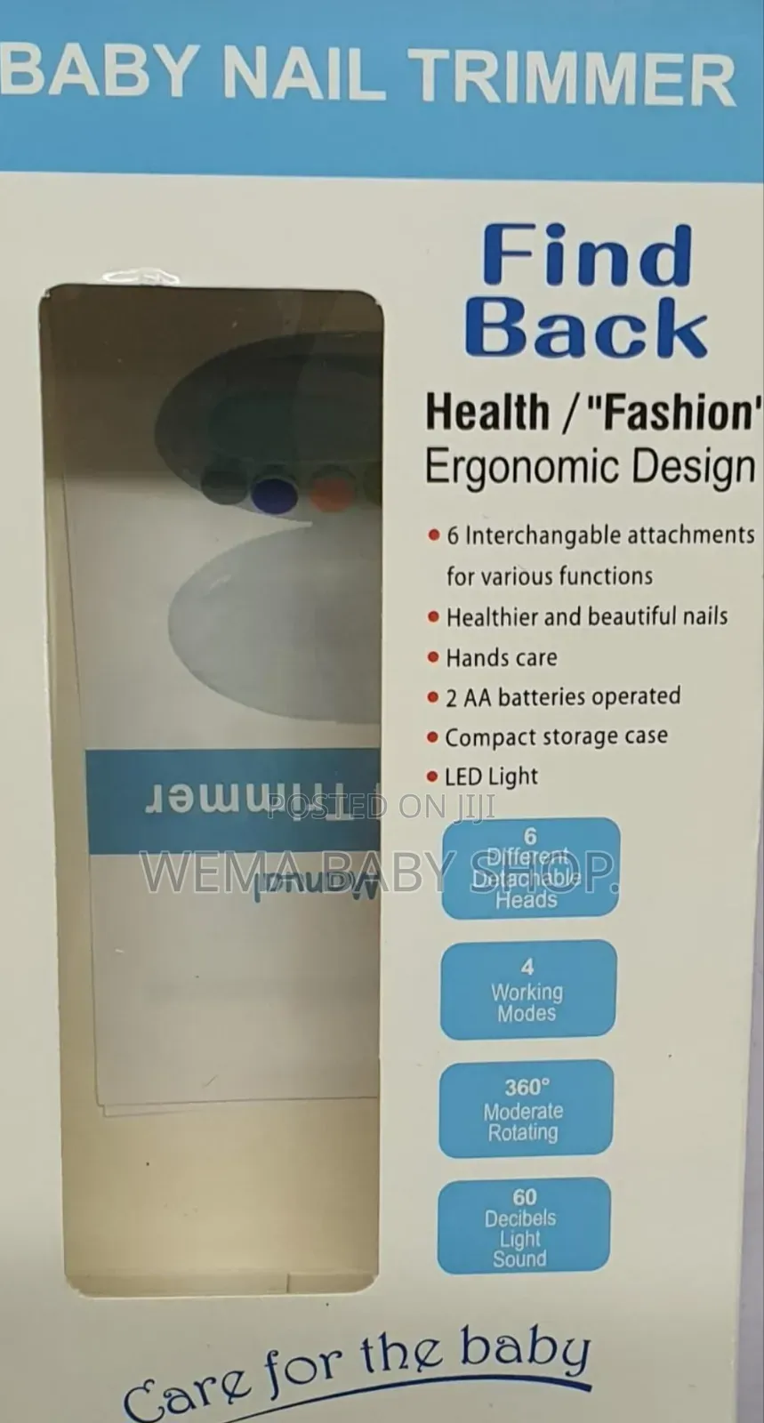 Baby Electric Nail Clipper/Trimmer