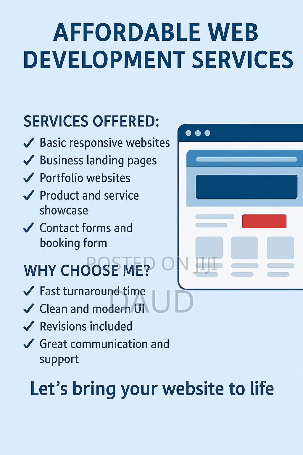 Affordable Web Development Services