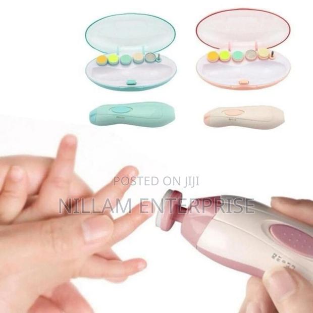 6 Grinder Aa Battery Powered Baby to Adult Nail Trimmer
