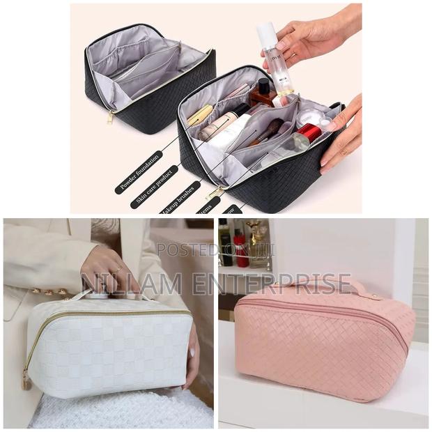 Plaid Make Up Bag - thumbnail 3