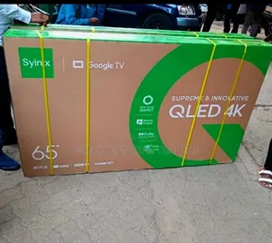 Syinix 65inch Qled Frameless , Youtube, Netflix Tv