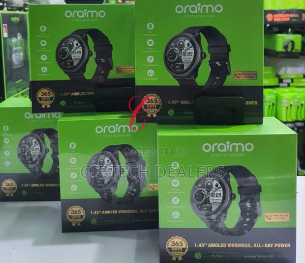Oraimo Watch 5r Osw-820 1.43'' *Amoled* Ip68 Smart Watches