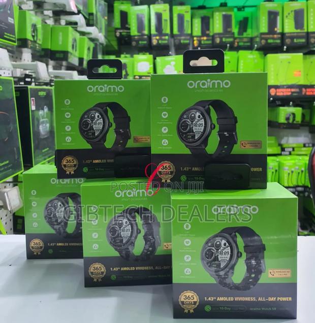 Oraimo Watch 5r Osw-820 1.43'' Amoled Ip68 Smart Watch.
