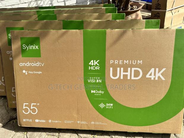 Syinix 55inch Uhd Frameless Google Tv - main view