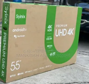 Syinix 55inch Uhd Frameless Google Tv