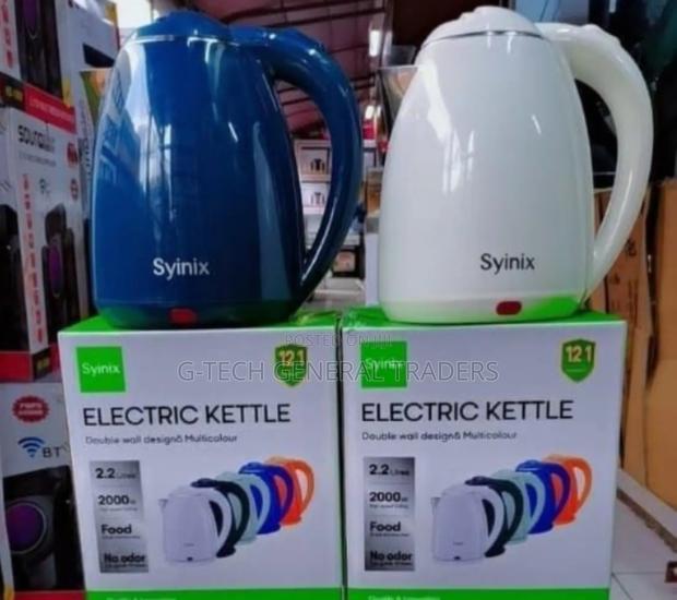 Syinix 2.2l Plastic Coated Electric Kettle