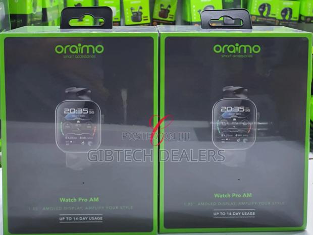 Oraimo Watch Pro Am Osw-811h 1.85' Amoled Ip68 Smart Watches