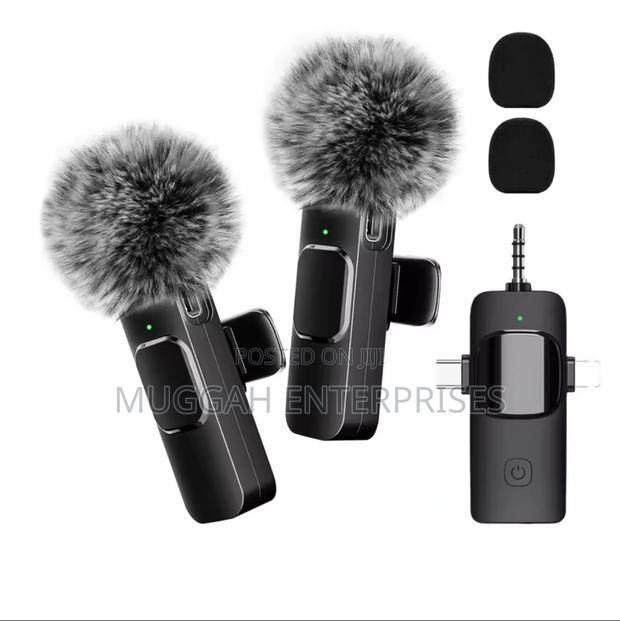 3 In 1 Lavier Microphone For Vontent Creation Interview
