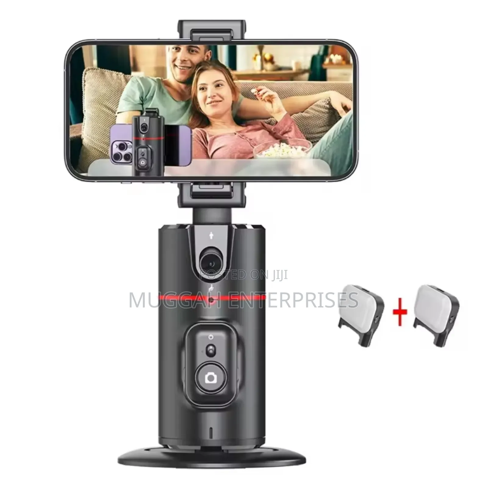 360 Auto Phase Tracker Phone Stand Gimbal Content Creation