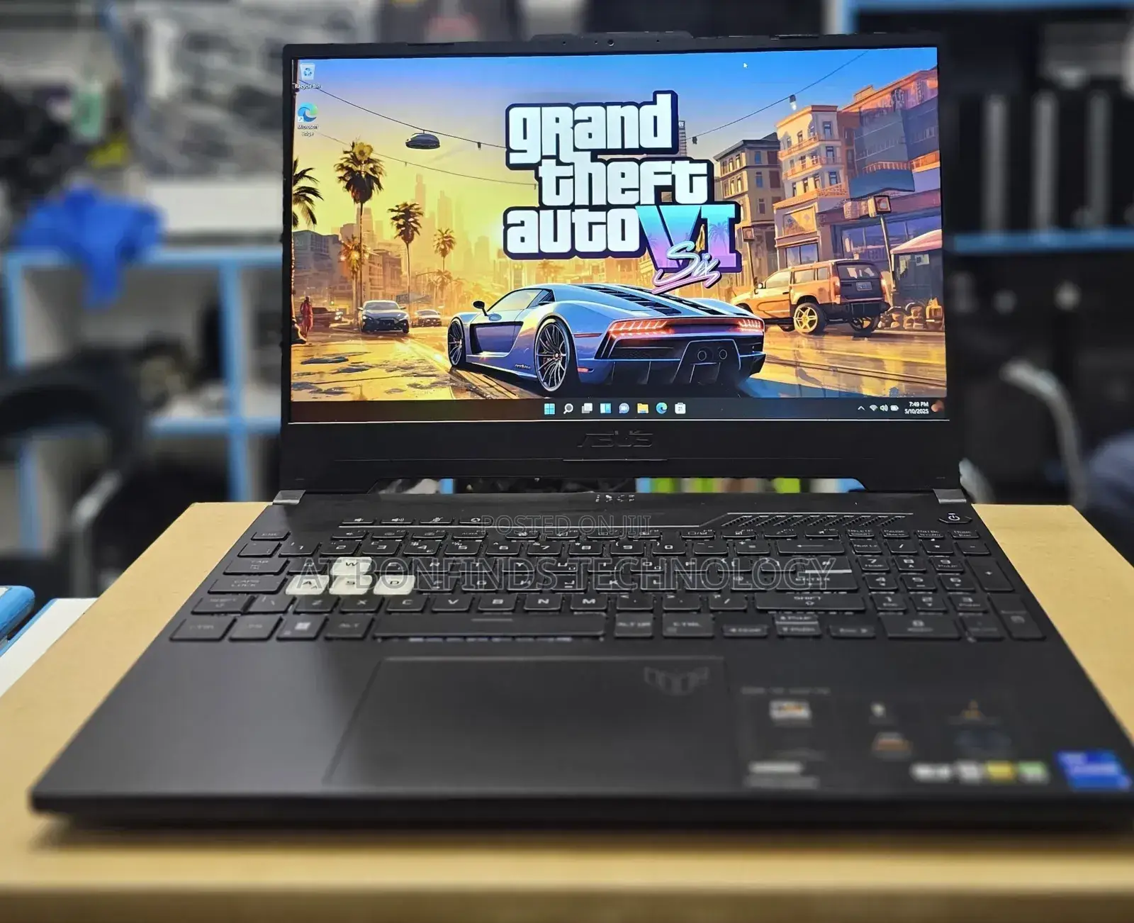 Laptop Asus TUF Dash F15 16GB Intel Core I7 SSD 512GB