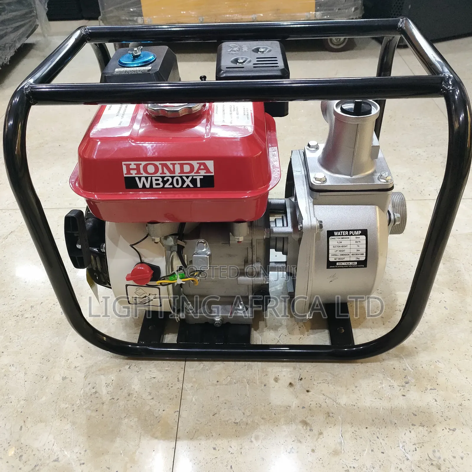 Petrol Engine 7.5hp Wbx20t Water Pump Honda 2"