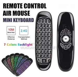 Min Tv Remote With Back Keyboard for Typing