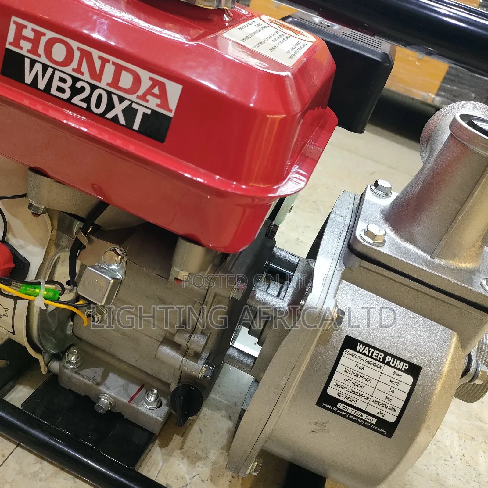 Honda Japan 2" Petrol Water Pump 7.5hp