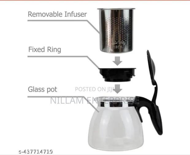 Borosilicate Glass Tea Pot - thumbnail 4