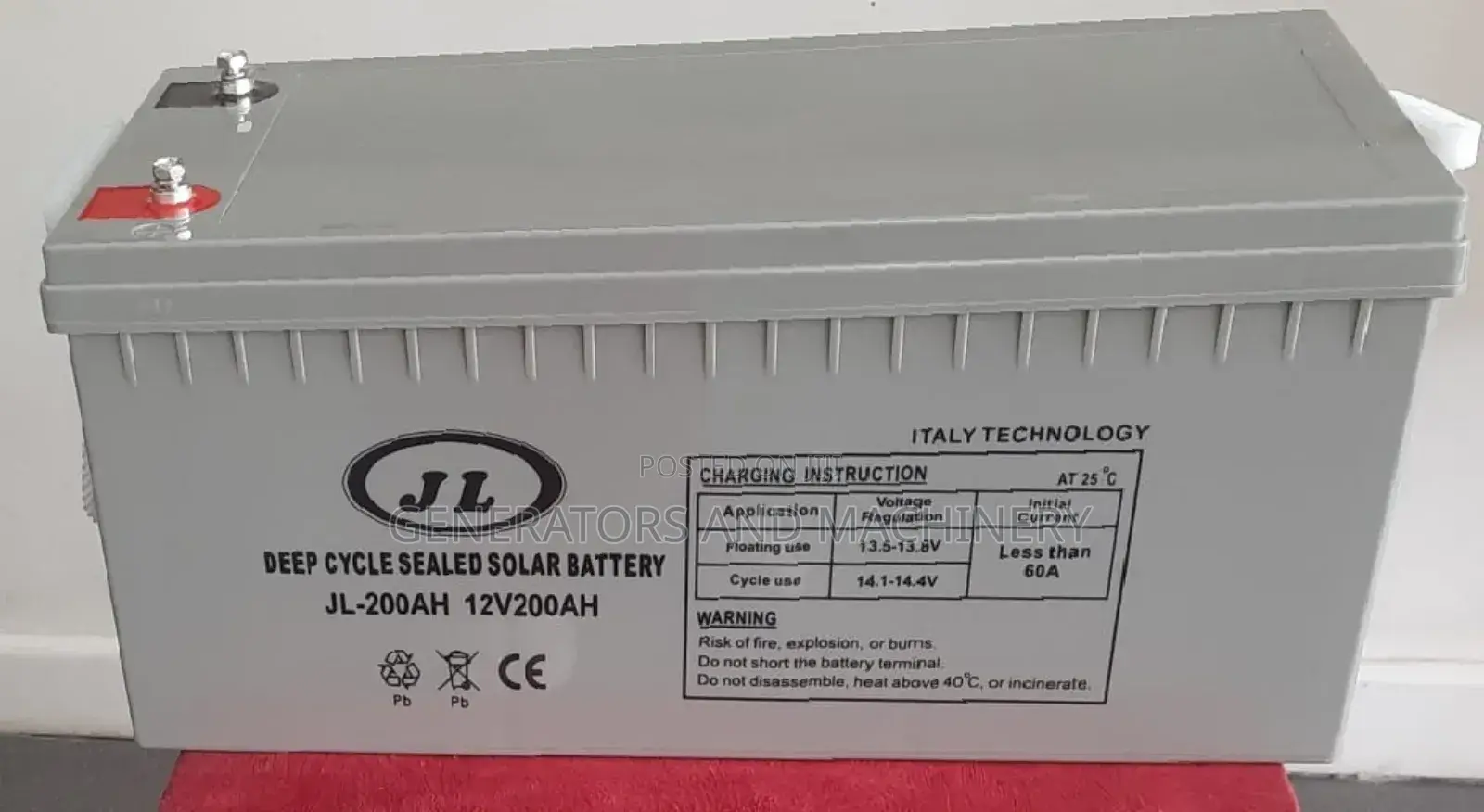 Deep Cycle Solar Battery