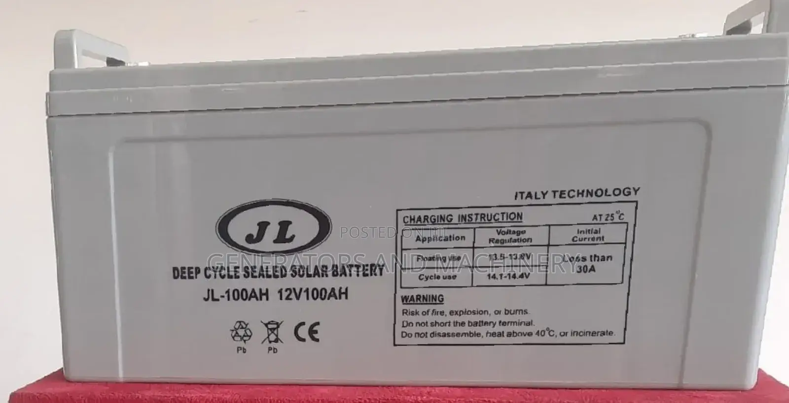 Super Solar Jl Battery