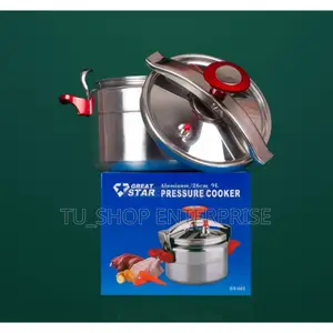 Manual Pressure Cooker! Greatstar Pressure Cooker.
9ltrs