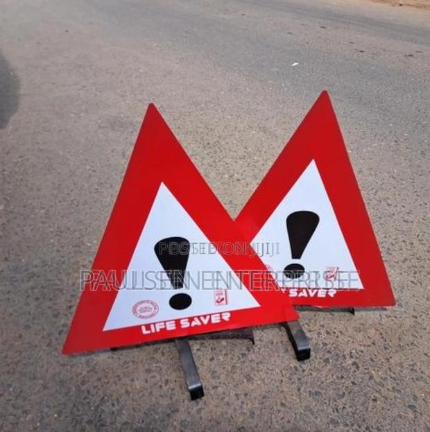 Triangular Life Saver Reflective Signage