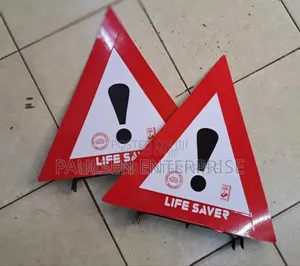 Triangular Life Saver Reflective Signage