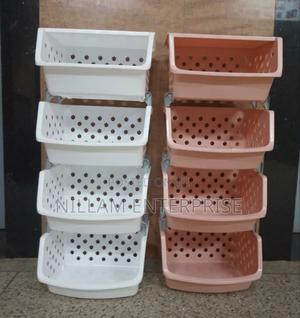 Vegetable Stackable Fruit Rack Storage Rack - thumbnail 2