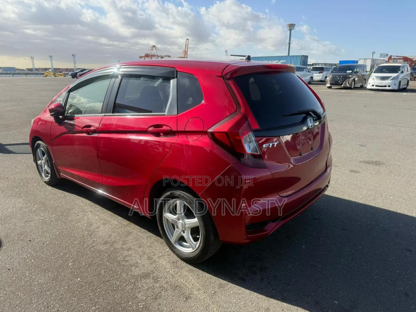 Honda Fit 2017 Red