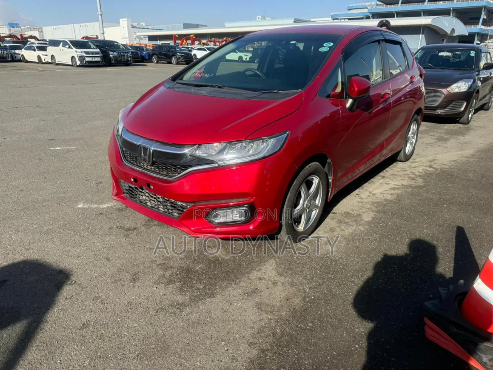 Honda Fit 2017 Red