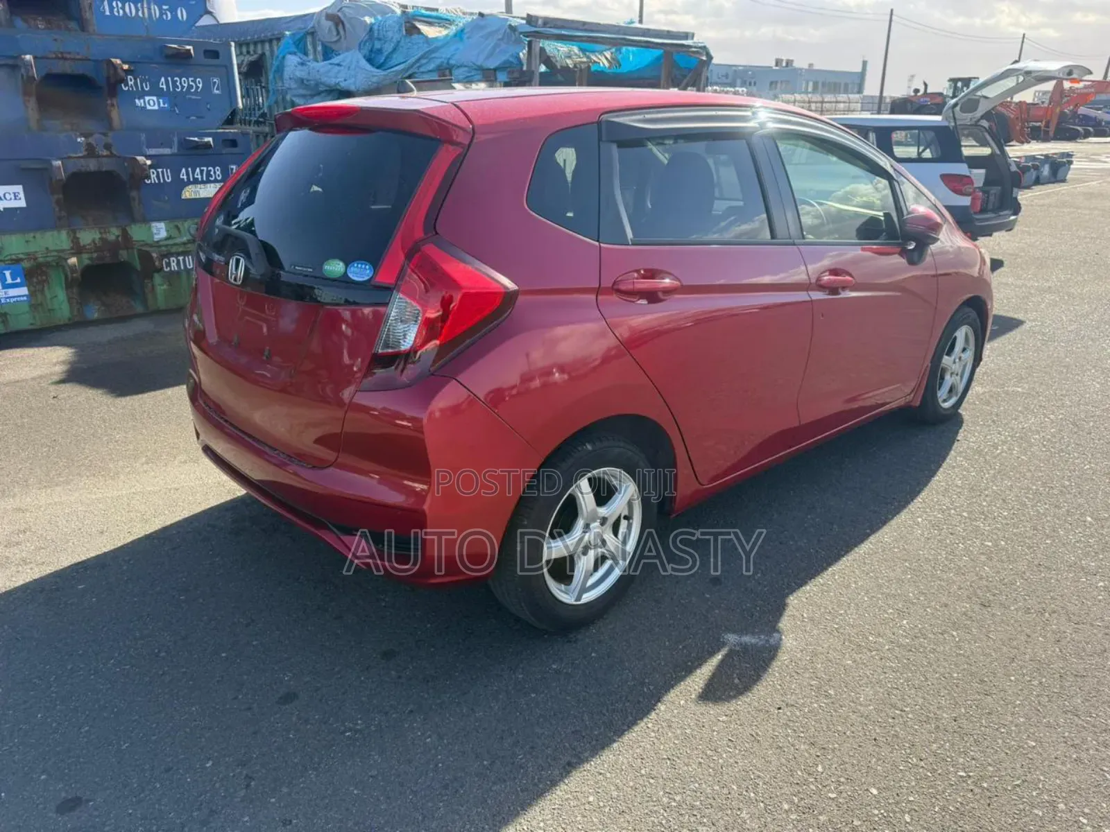Honda Fit 2017 Red