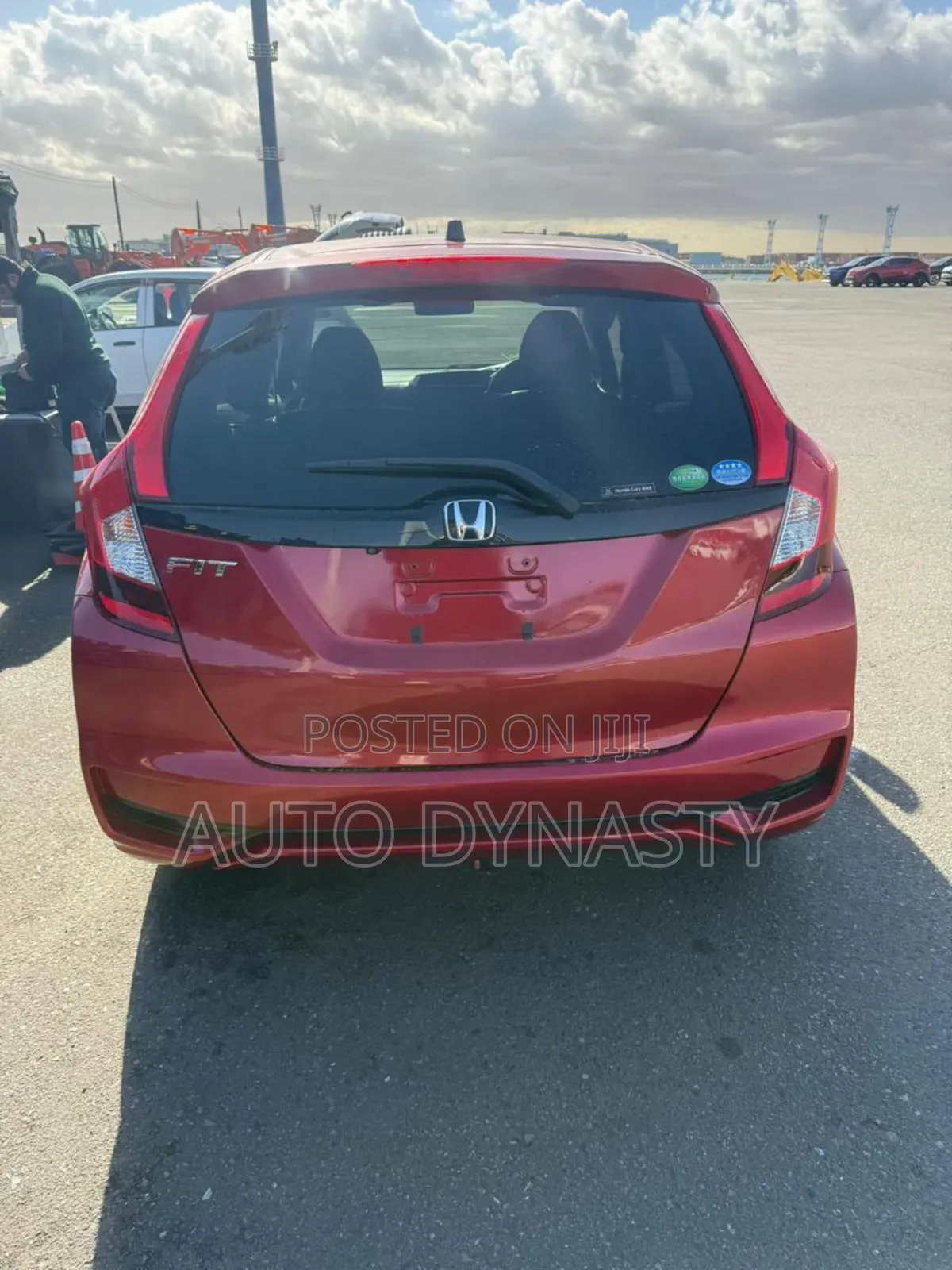 Honda Fit 2017 Red