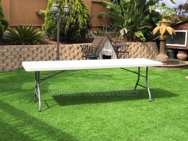 Camping White Folding Table