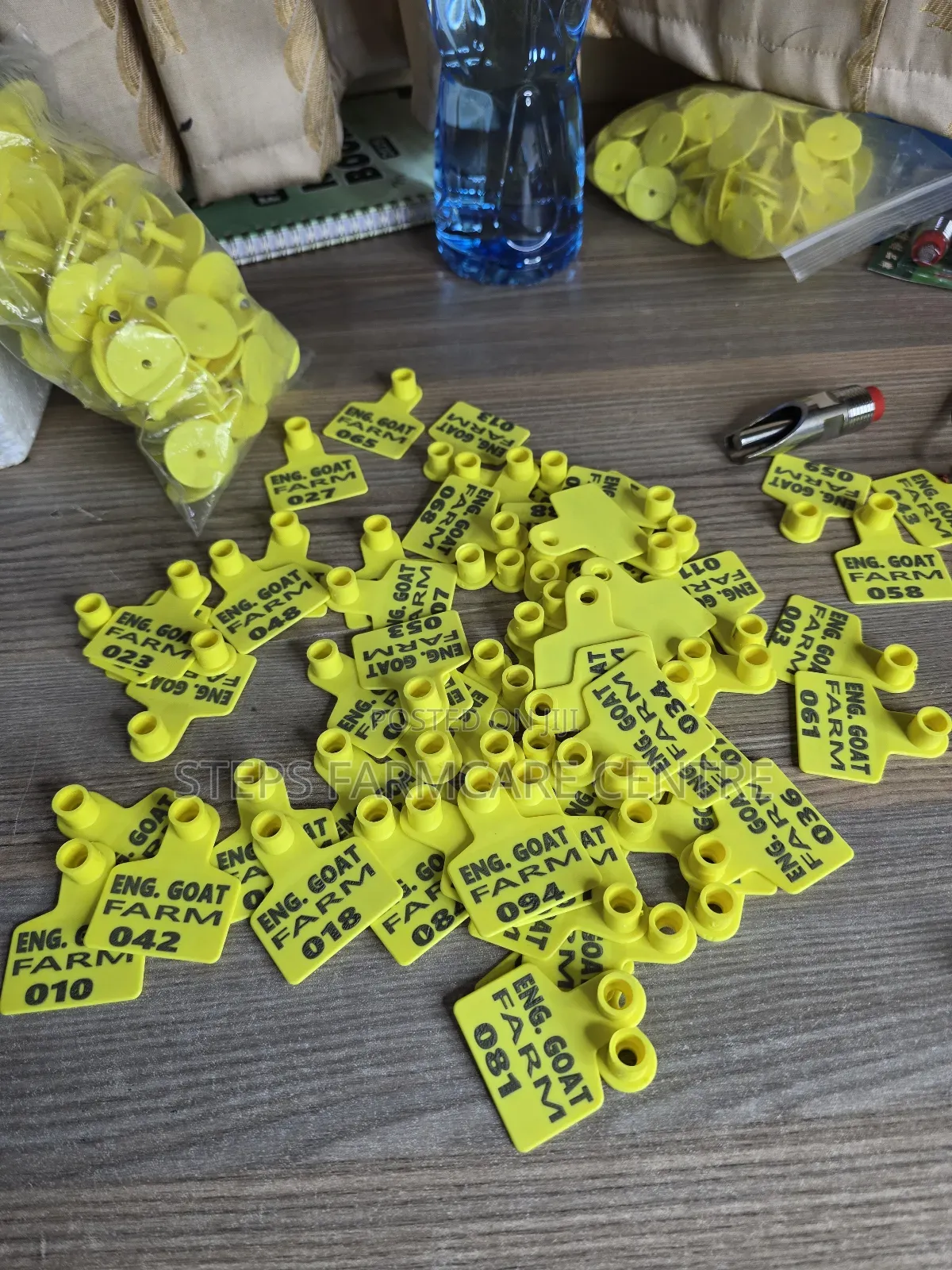 Branded/Engraved Goats Ear Tags