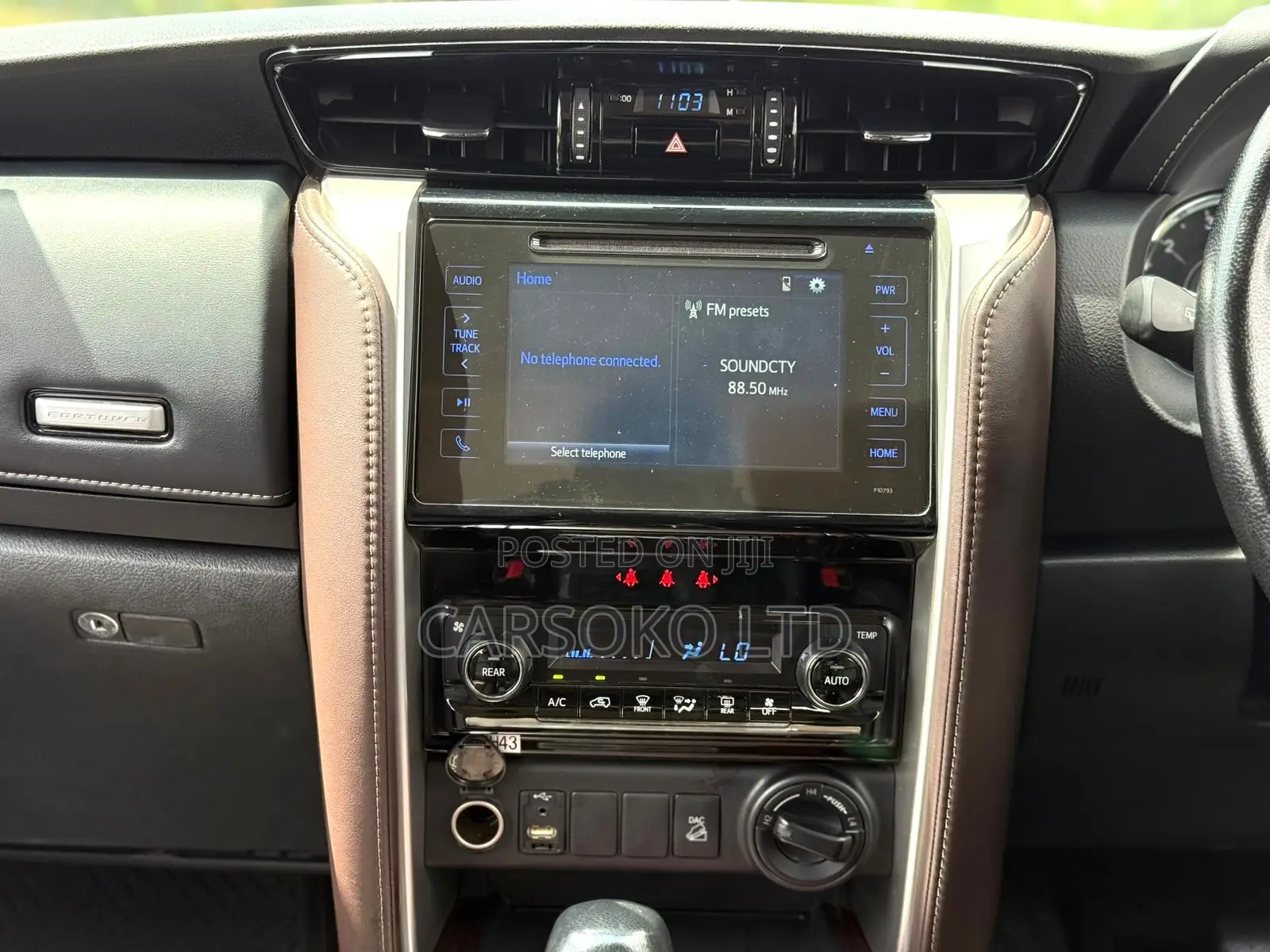 Toyota Fortuner 2.8 D RWD 2018 Silver