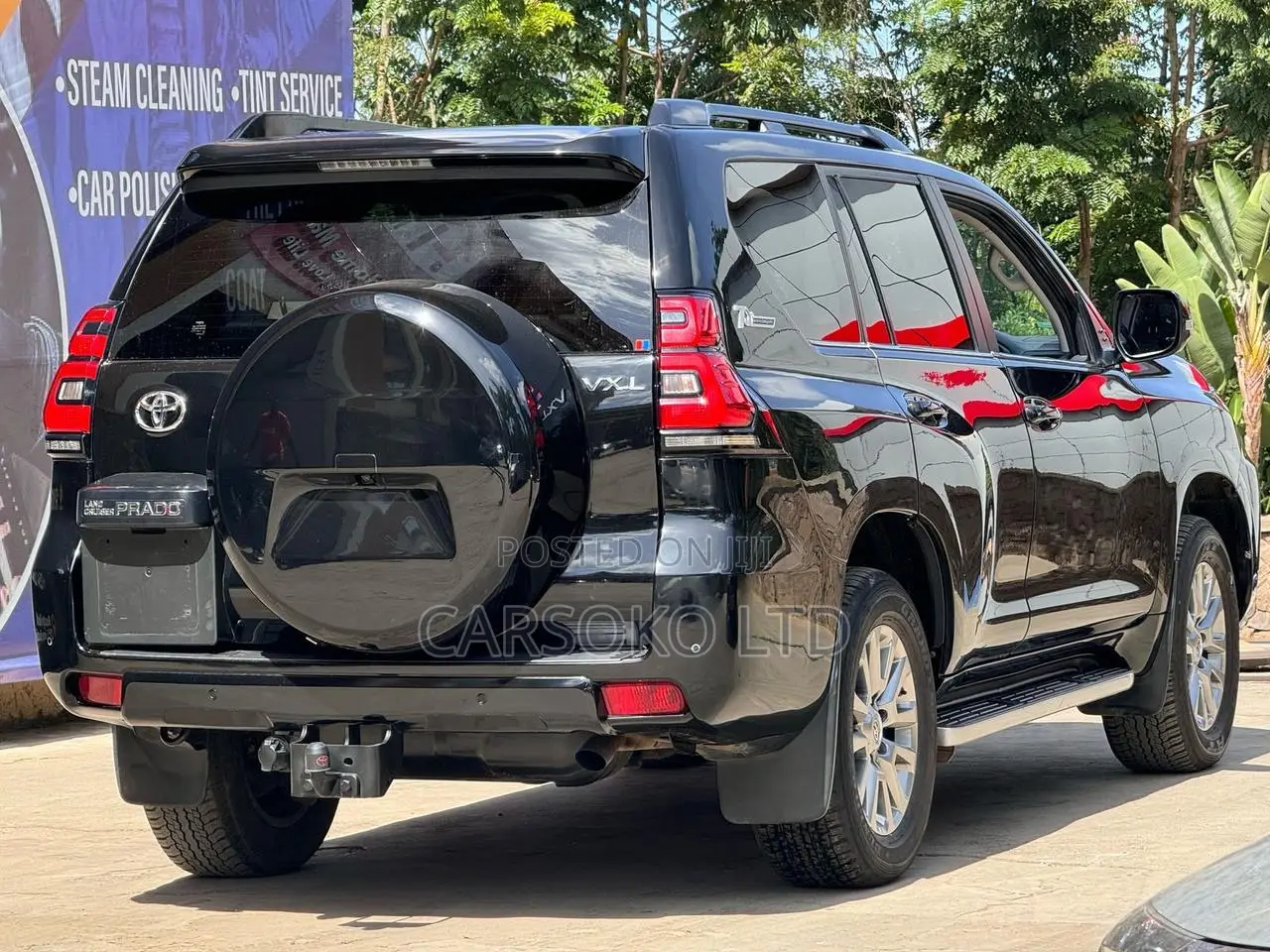 Toyota Land Cruiser Prado 3.0 190hp 2020 Black