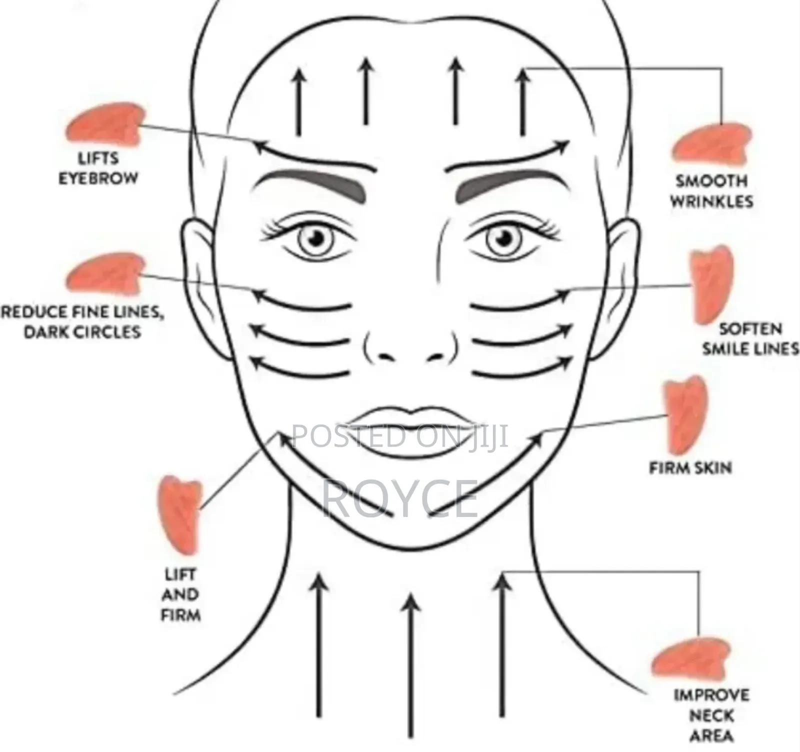 Anti- Aging Face Roller Gua Sha Set