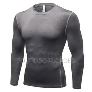 Long Sleeve Fitness Compression Tshirt