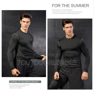 Long Sleeve Fitness Compression Tshirt