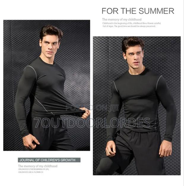 Long Sleeve Fitness Compression Tshirt - thumbnail 5