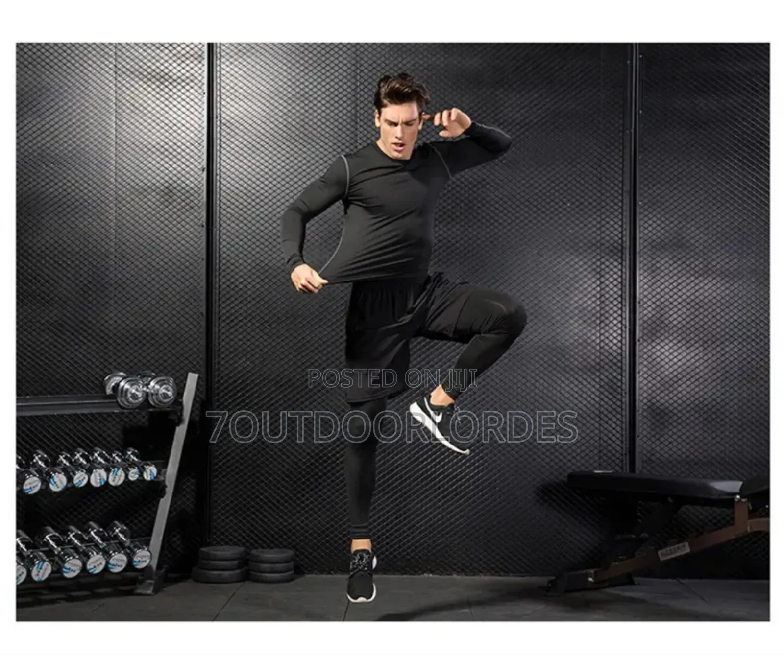 Long Sleeve Fitness Compression Tshirt