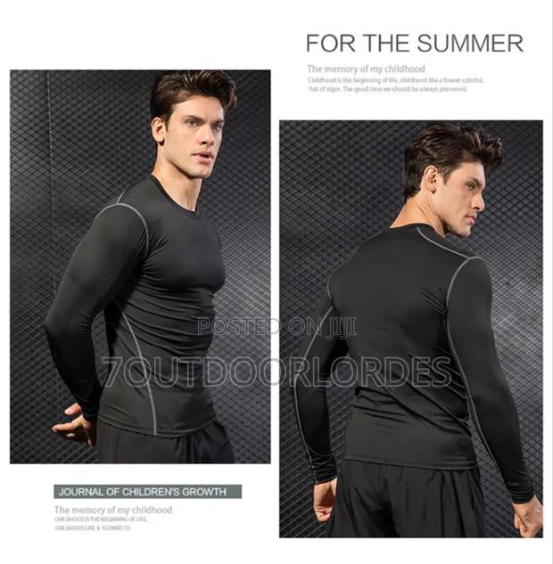 Long Sleeve Fitness Compression Tshirt - thumbnail 8
