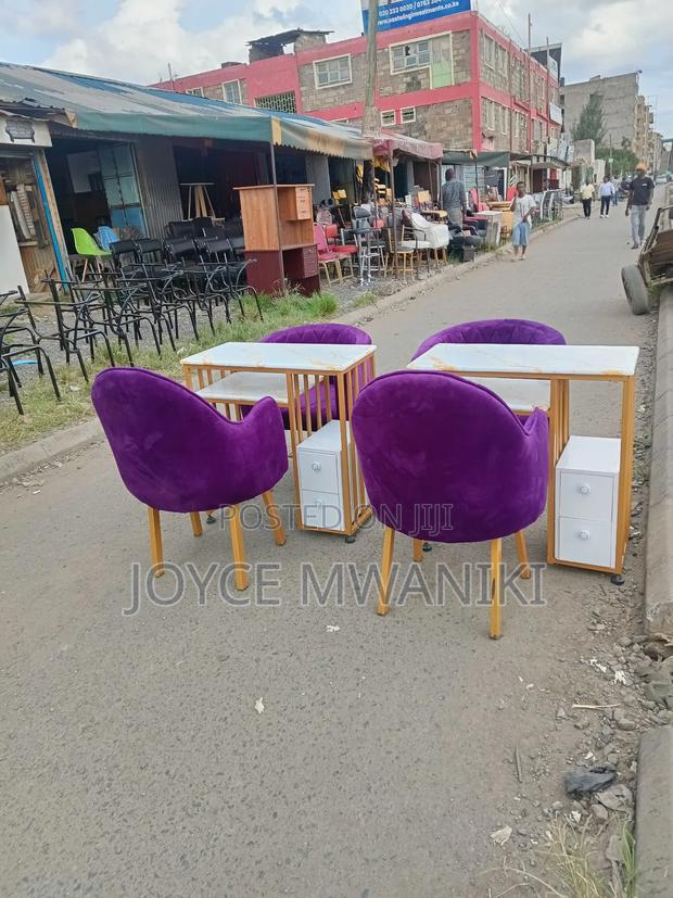 2 Manicure Sets, Latest Design, Purple - thumbnail 3