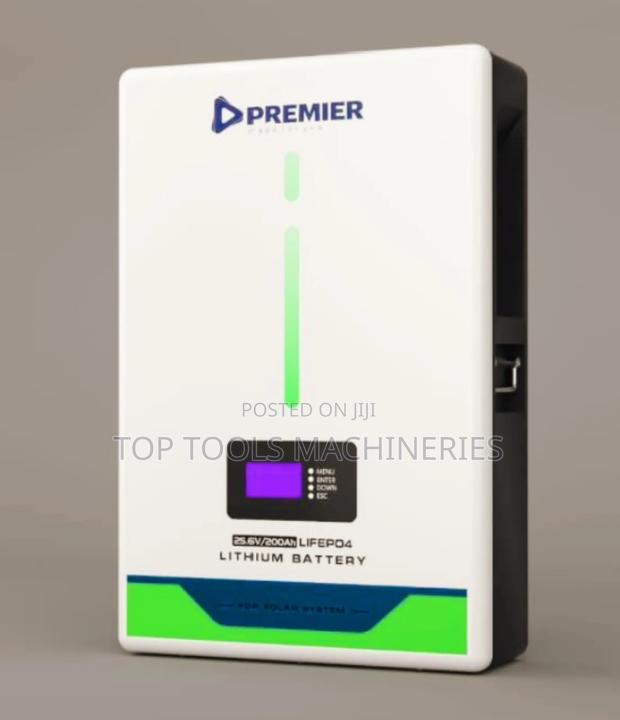Premier 5kw 200ah 25.6v Lithium Battery - main view