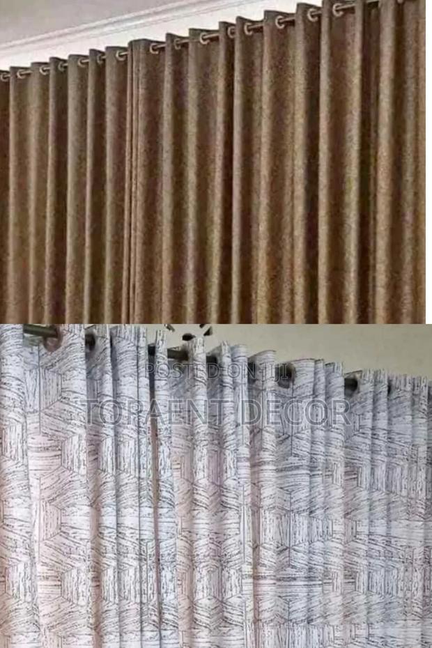 Revamp Your View With Classy Fabric for Doors and Windows - main view