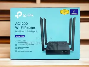 Tp-Link Archer C64 Ac1200 Dual-Band Wi-Fi Router