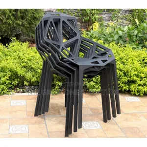 Black Comfortable Dining/Restaurant Chair Jk9ta