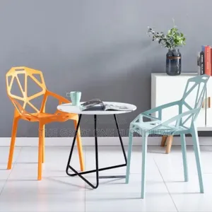 Colorful Plastic Stackable Dining Chair Qzsj5