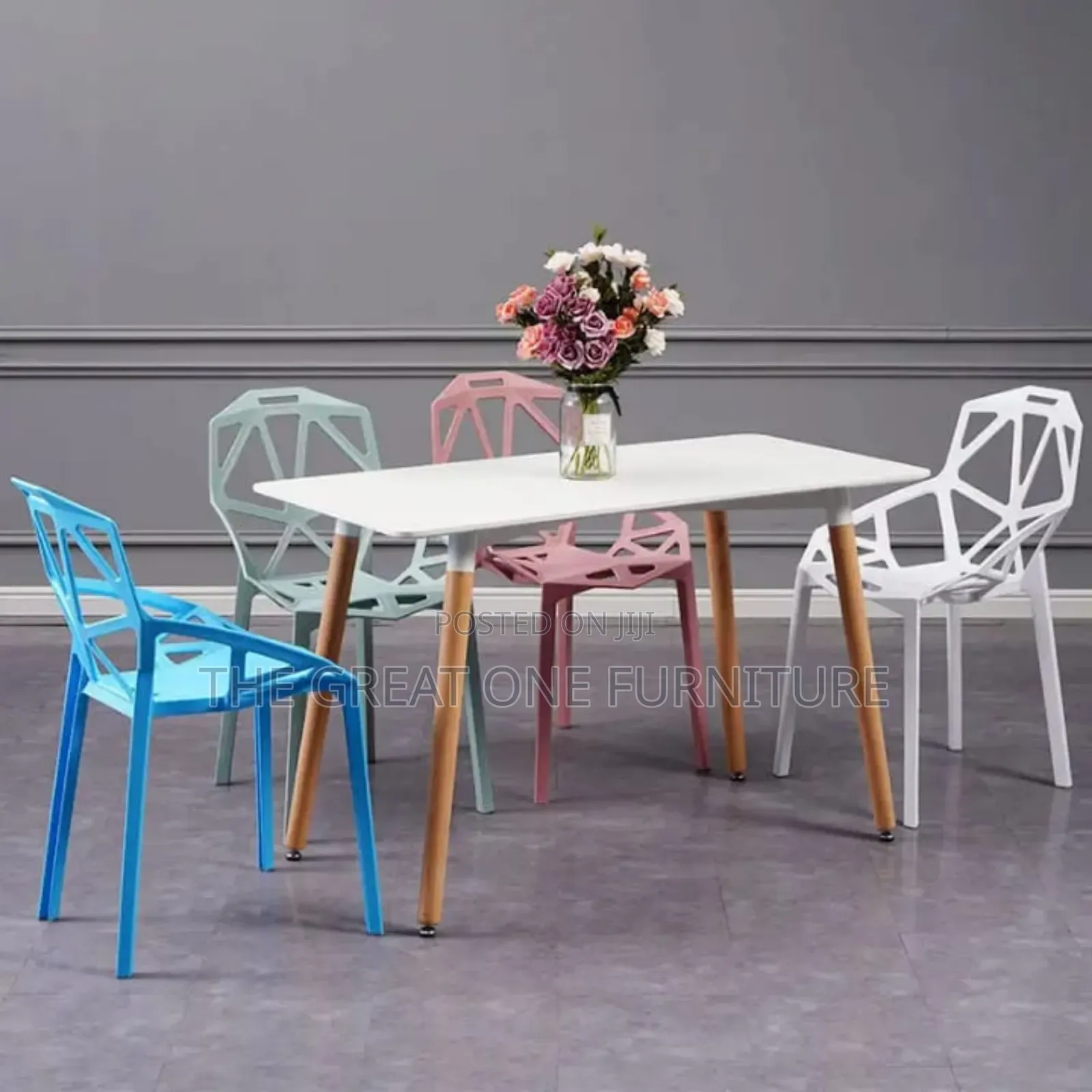 Colorful Plastic Restaurant/Dining Chair Uhg5r