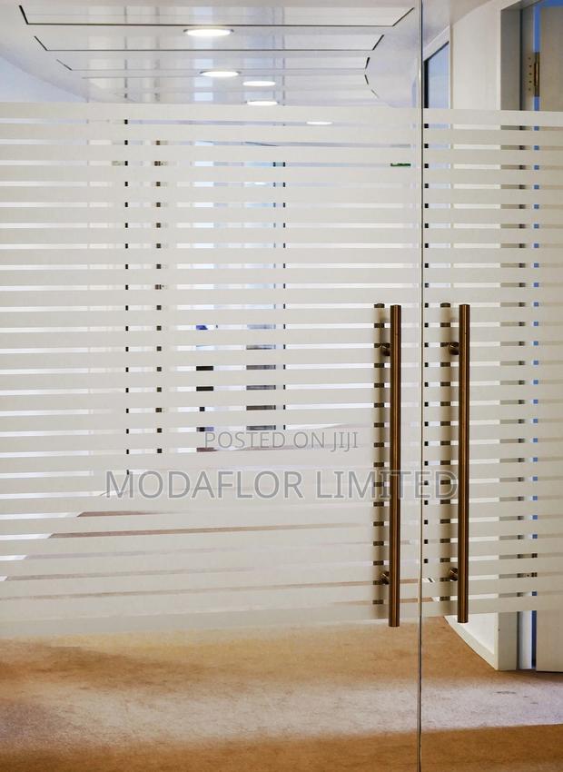 Decorative Lined Glass Film