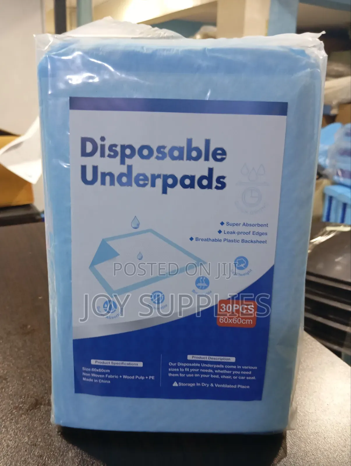 Disposable Underpads Pack of 30pcs